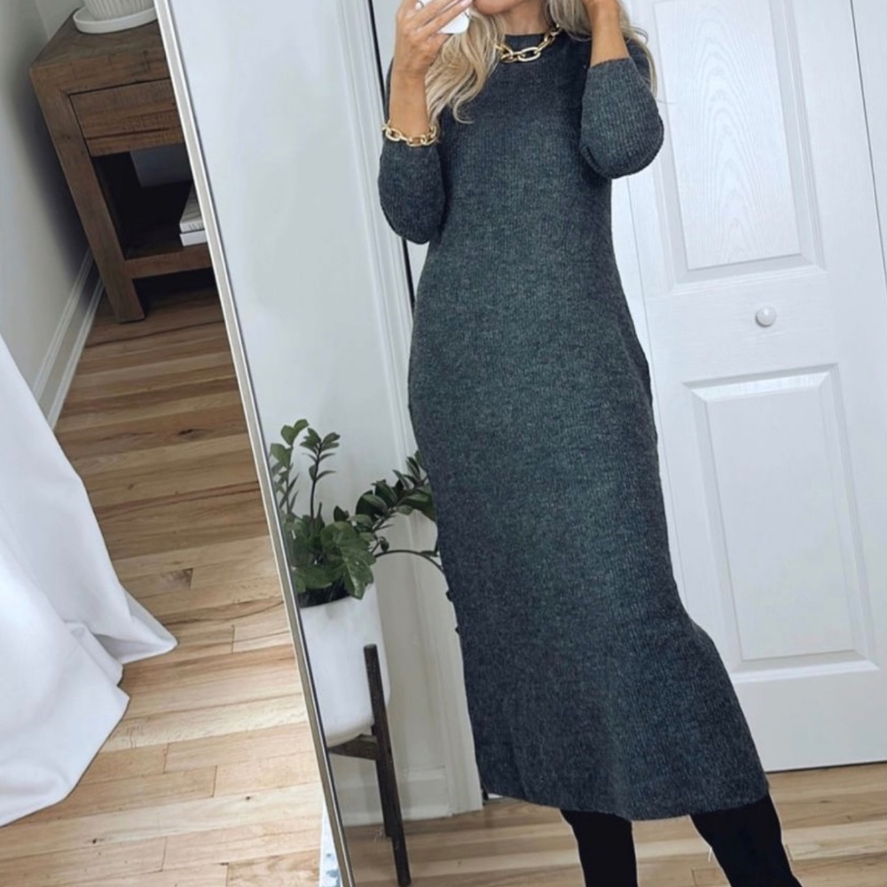 H&M Rib Knit Sweater Dress XS RP: 69 USD